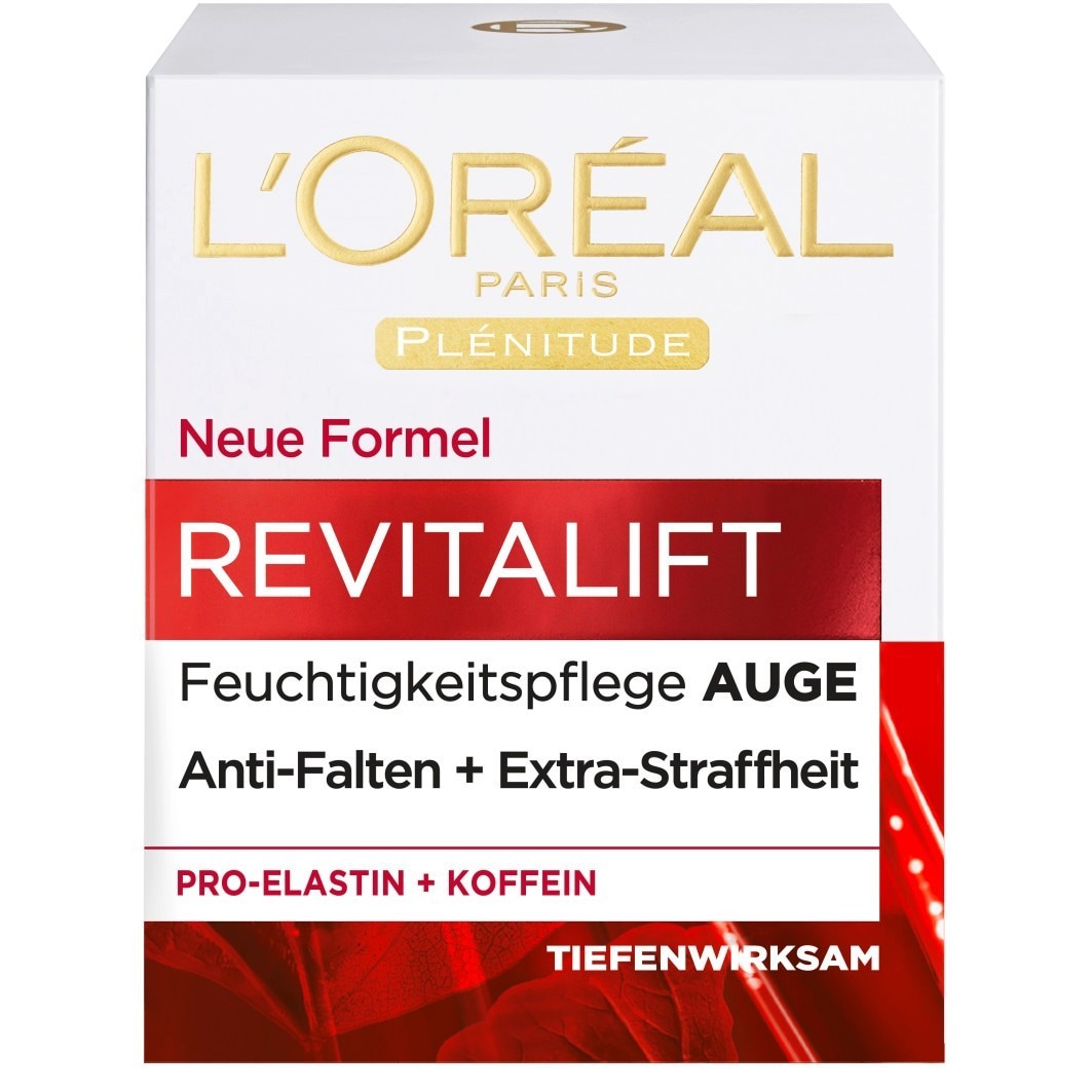 Крем для лица revitalift augenpflege mit pro-elastin und koffein Loreal Paris, объем 15 мл
Крем для лица revitalift augenpflege mit pro-elastin und koffein Loreal Paris, объем 15 мл
