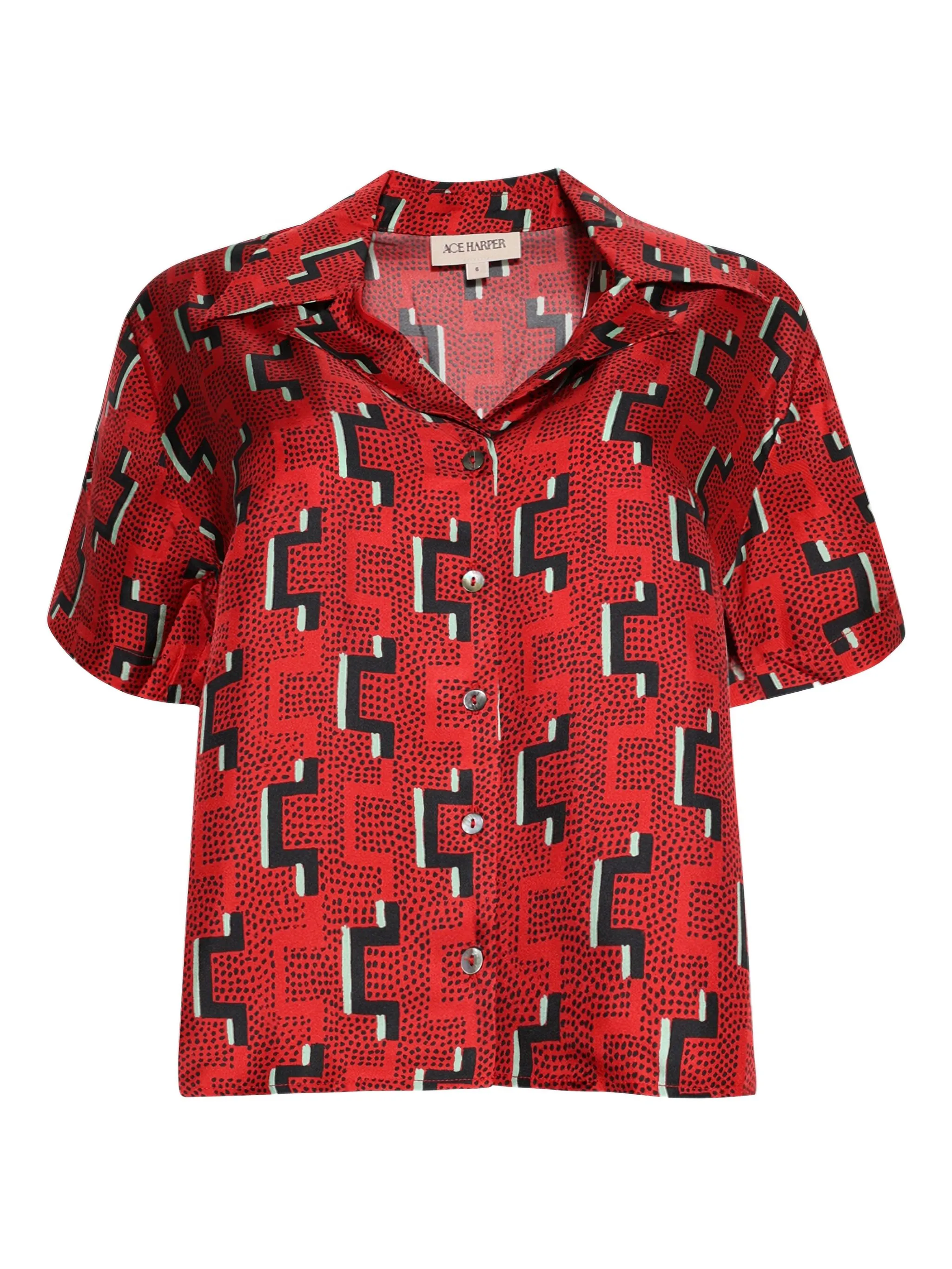 Рубашка с короткими рукавами Ace Harper, красный
Рубашка с короткими рукавами Ace Harper, красный