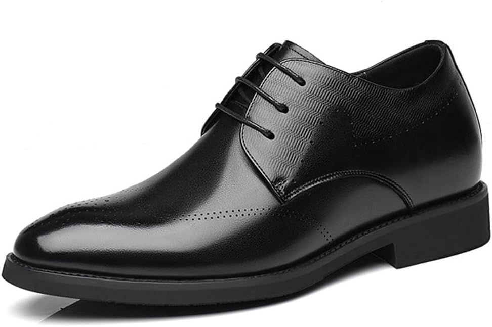 Мужские деловые туфли YGCEEIA с шнуровкой, невидимый подъем, скрытый каблук, кожаные, повышающие рост, для офиса и официальных мероприятий, черный
Мужские деловые туфли YGCEEIA с шнуровкой, невидимый подъем, скрытый каблук, кожаные, повышающие рост, для офиса и официальных мероприятий, черный