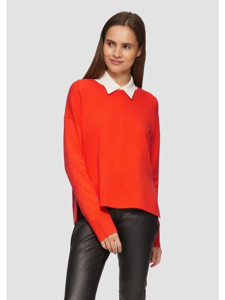 Пуловер s.Oliver Strickpullover langarm, оранжевый
Пуловер s.Oliver Strickpullover langarm, оранжевый