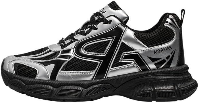 Мужские ретро кроссовки из сетки, легкие дышащие повседневные обувь с контрастной строчкой, противоскользящие спортивные ходовые кроссовки для ежедневного ношения Aokisx, черный
Мужские ретро кроссовки из сетки, легкие дышащие повседневные обувь с контрастной строчкой, противоскользящие спортивные ходовые кроссовки для ежедневного ношения Aokisx, черный