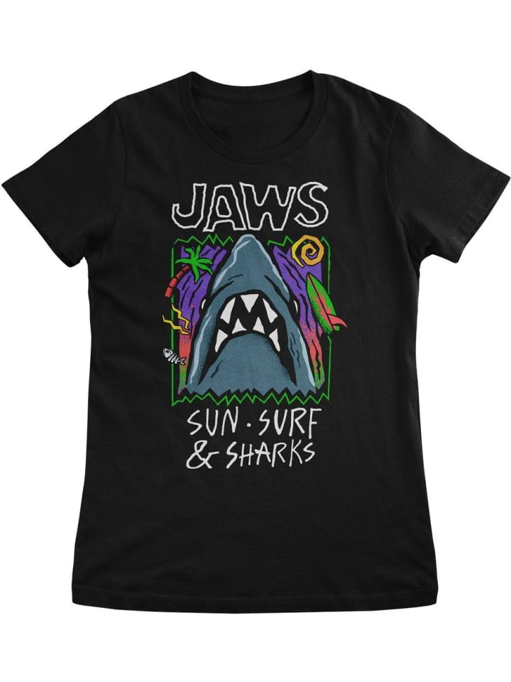Футболка JAWS Sun Surf & Sharks Girly Tee черного цвета Jaws, Черный, Футболка JAWS Sun Surf & Sharks Girly Tee черного цвета Jaws
Футболка JAWS Sun Surf & Sharks Girly Tee черного цвета Jaws, Черный, Футболка JAWS Sun Surf & Sharks Girly Tee черного цвета Jaws