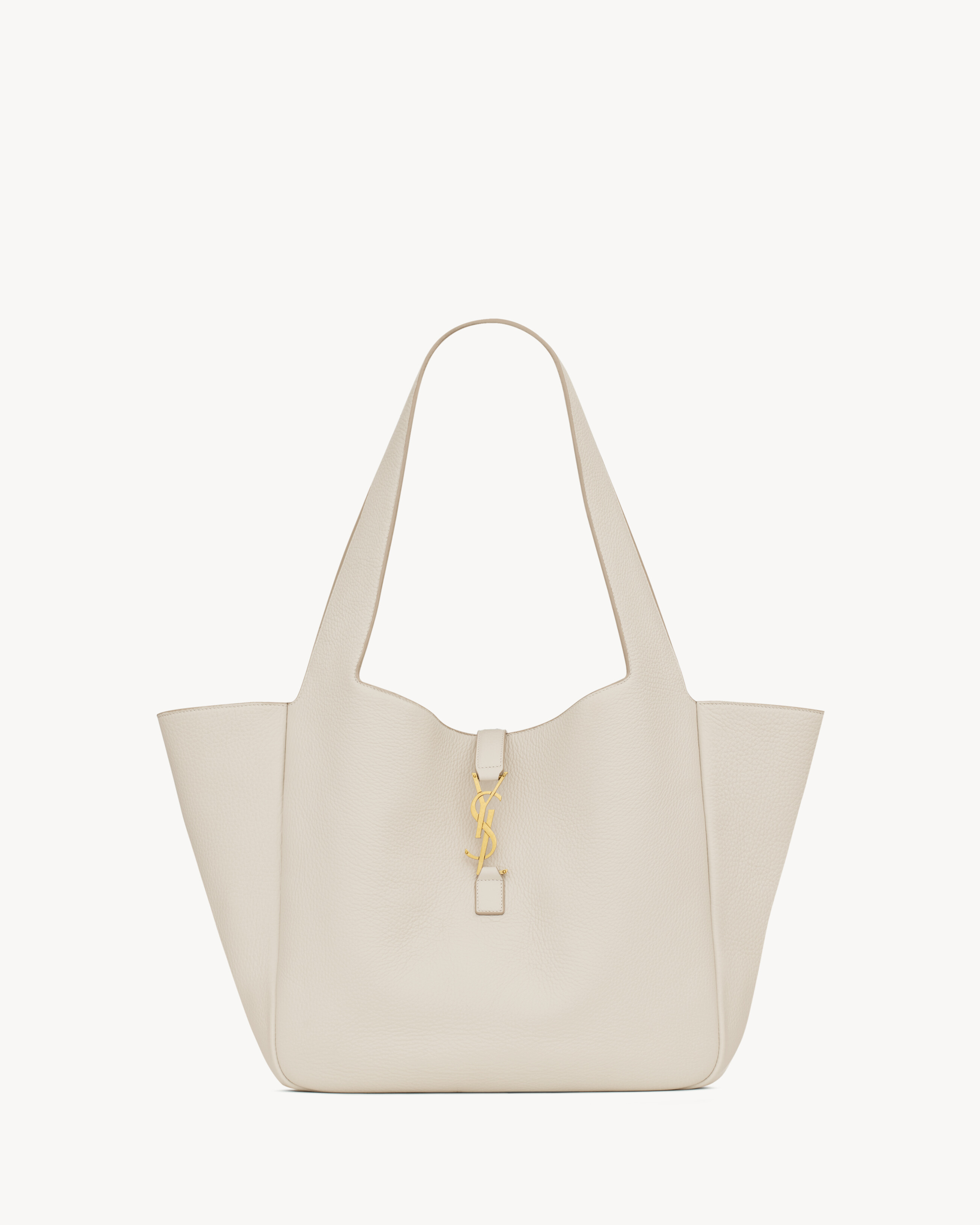 Мягкая сумка-тоут из мелкозернистой оленьей кожи Saint Laurent, белый
Мягкая сумка-тоут из мелкозернистой оленьей кожи Saint Laurent, белый