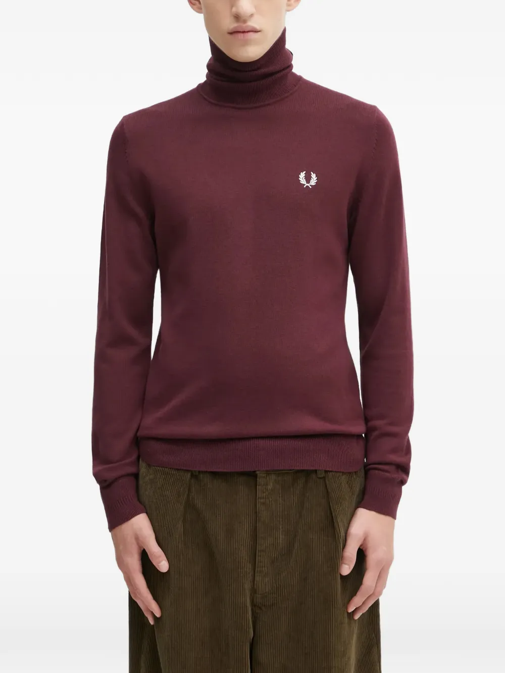 Водолазка с вышитым логотипом Fred Perry, красный
Водолазка с вышитым логотипом Fred Perry, красный