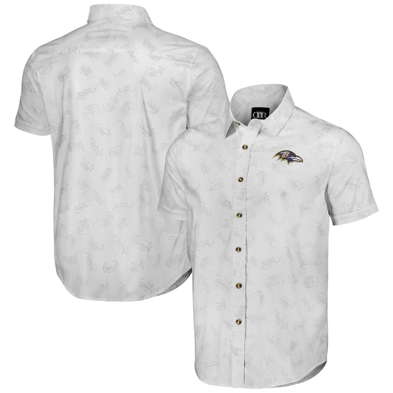 Мужская коллекция NFL x Darius Rucker от Fanatics White Baltimore Ravens тканая рубашка с короткими рукавами на пуговицах
Мужская коллекция NFL x Darius Rucker от Fanatics White Baltimore Ravens тканая рубашка с короткими рукавами на пуговицах