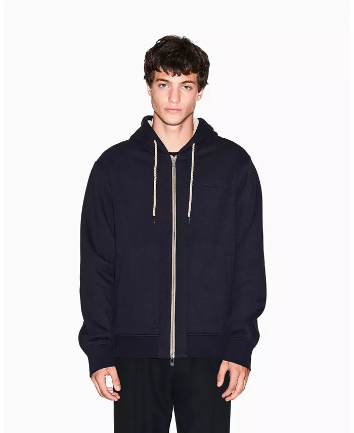 Мужская худи на молнии с подкладкой из шерпы A|X Armani Exchange
Мужская худи на молнии с подкладкой из шерпы A|X Armani Exchange