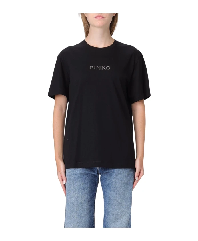 Классическая футболка с коротким рукавом Pinko, черный
Классическая футболка с коротким рукавом Pinko, черный