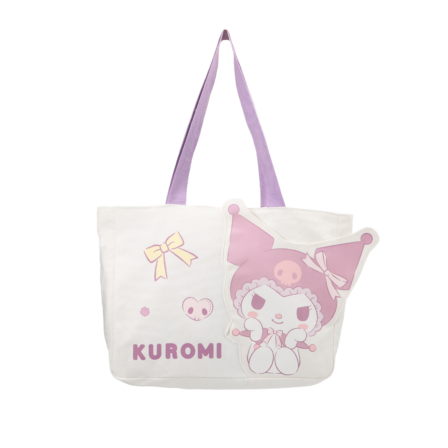 Sanrio Хлопковая сумка-шоппер, шоппинг-сумка, сумка через плечо унисекс белая фиолетовая
Sanrio Хлопковая сумка-шоппер, шоппинг-сумка, сумка через плечо унисекс белая фиолетовая