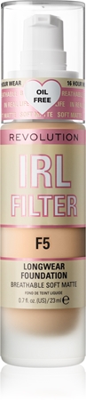 Длительный матирующий праймер Makeup Revolution IRL Filter, F5 23 ml
Длительный матирующий праймер Makeup Revolution IRL Filter, F5 23 ml