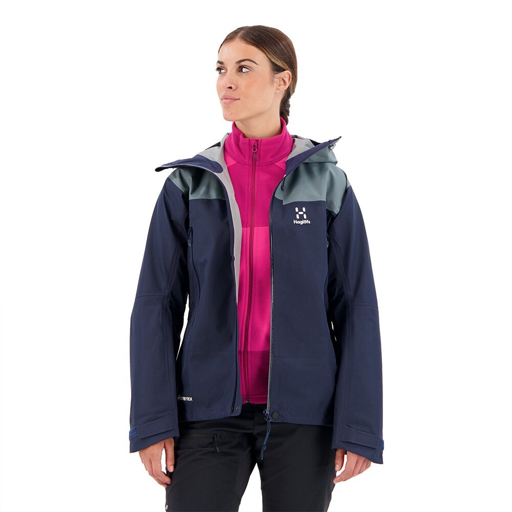 Куртка Haglöfs ROC Flash Goretex, синий
Куртка Haglöfs ROC Flash Goretex, синий