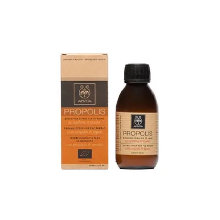 Apivita Органический сироп с прополисом для горла 150 мл 
Apivita Органический сироп с прополисом для горла 150 мл