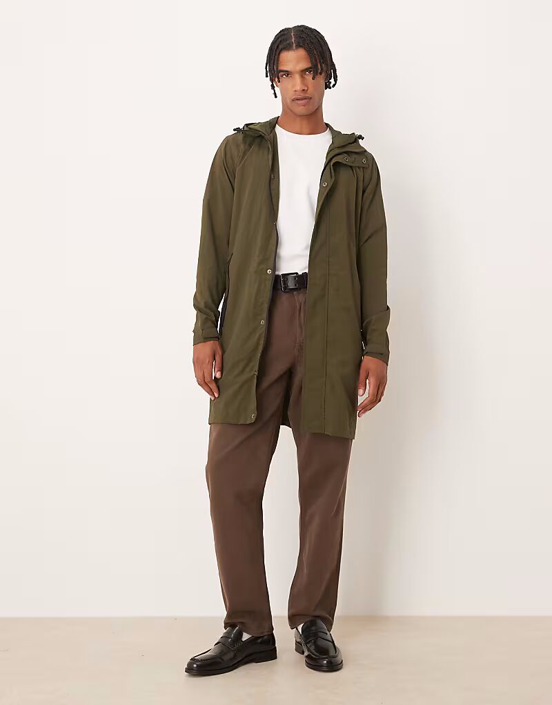 Легкая парка с капюшоном цвета хаки Brave Soul
Легкая парка с капюшоном цвета хаки Brave Soul