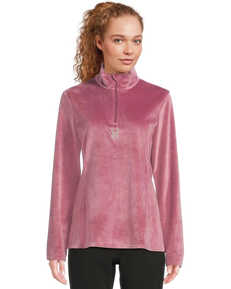 Женская футболка Spyder Shimmer Bug 1/2 Zip, Acai
Женская футболка Spyder Shimmer Bug 1/2 Zip, Acai