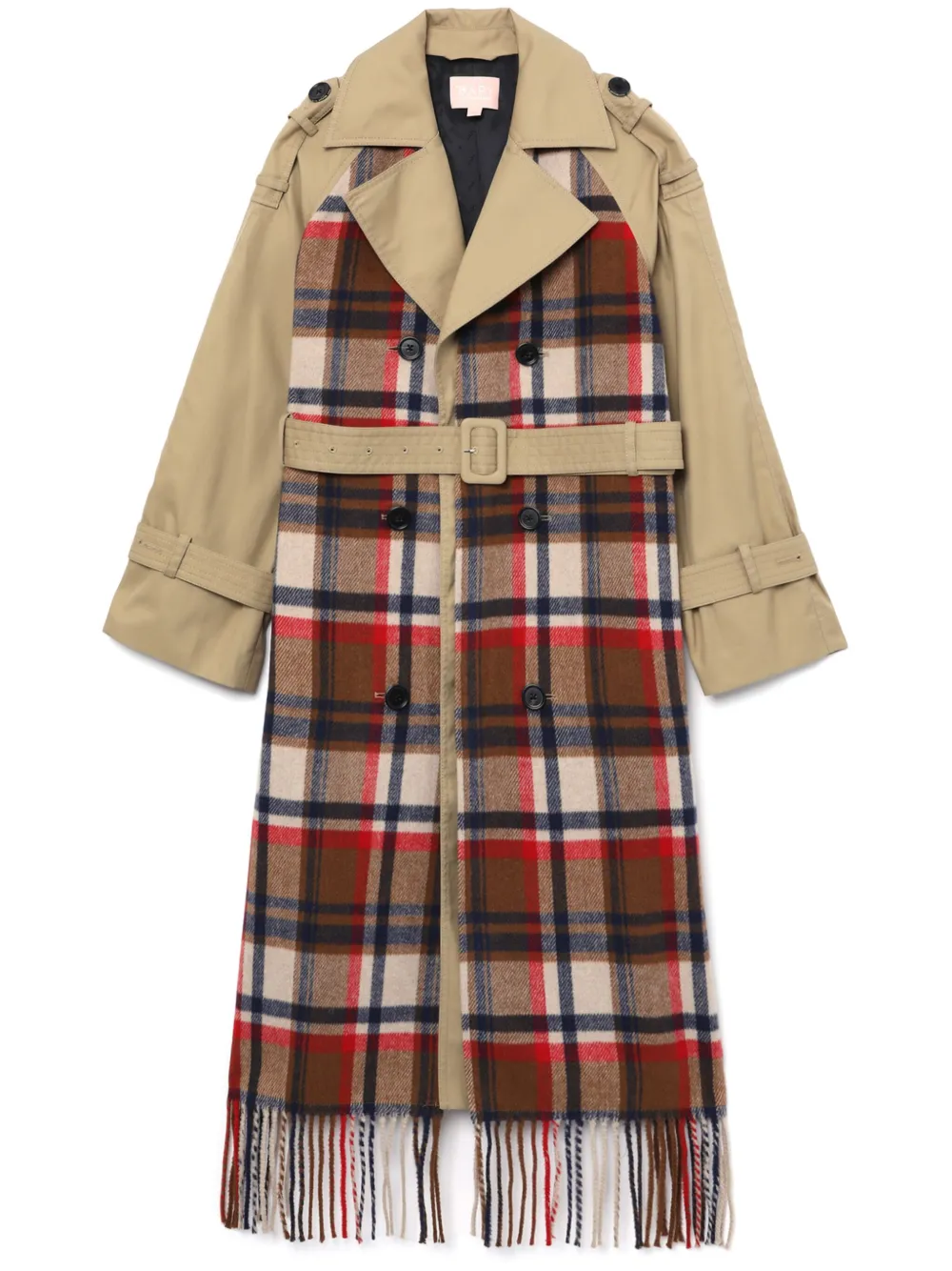 Тренч с шарфом BAPY BY *A BATHING APE, нейтральный
Тренч с шарфом BAPY BY *A BATHING APE, нейтральный