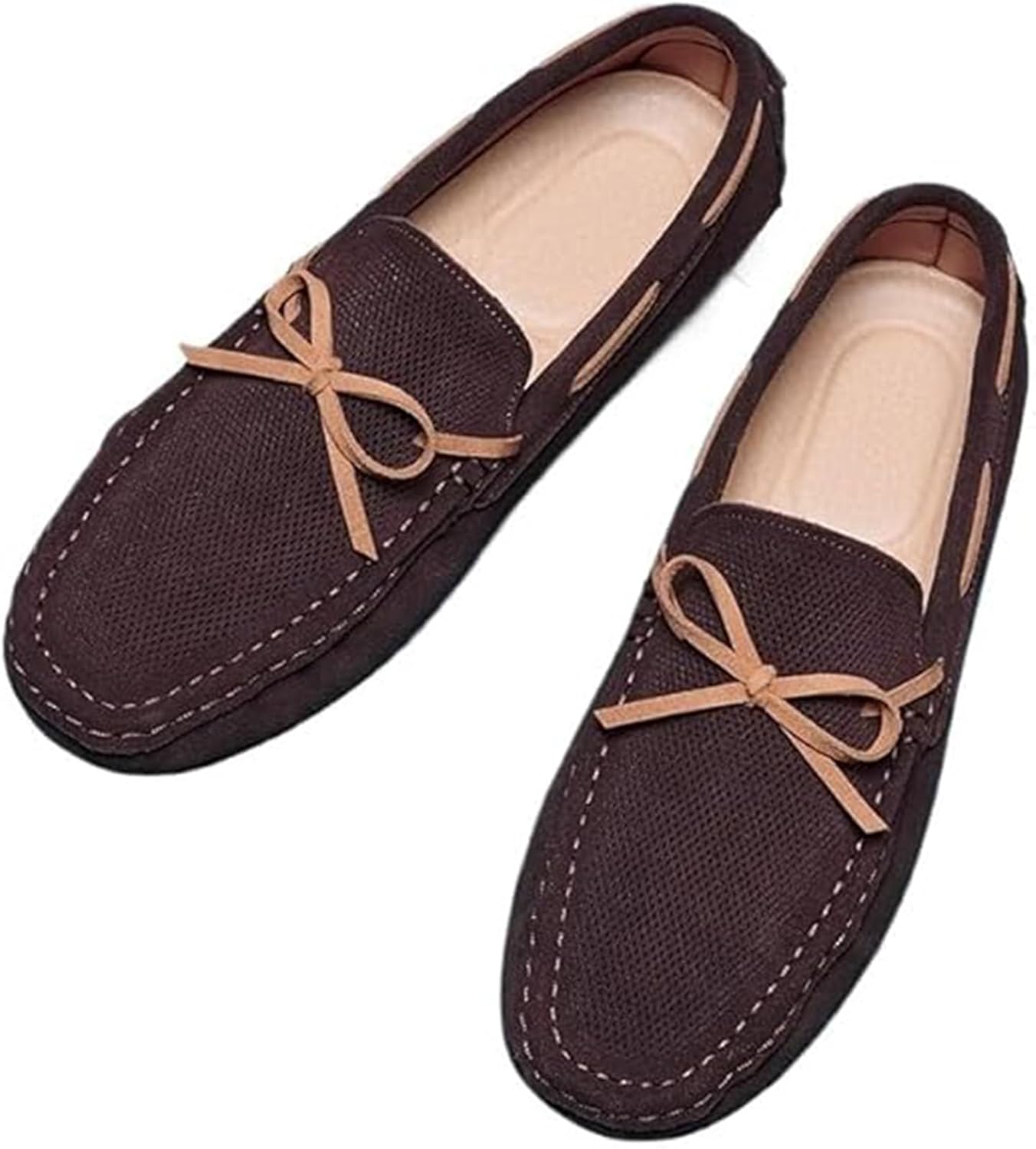 Мужские легкие лоферы Xinduoyu с круглым носком, без шнуровки, противоскользящие, для прогулок и повседневной носки, коричневый
Мужские легкие лоферы Xinduoyu с круглым носком, без шнуровки, противоскользящие, для прогулок и повседневной носки, коричневый