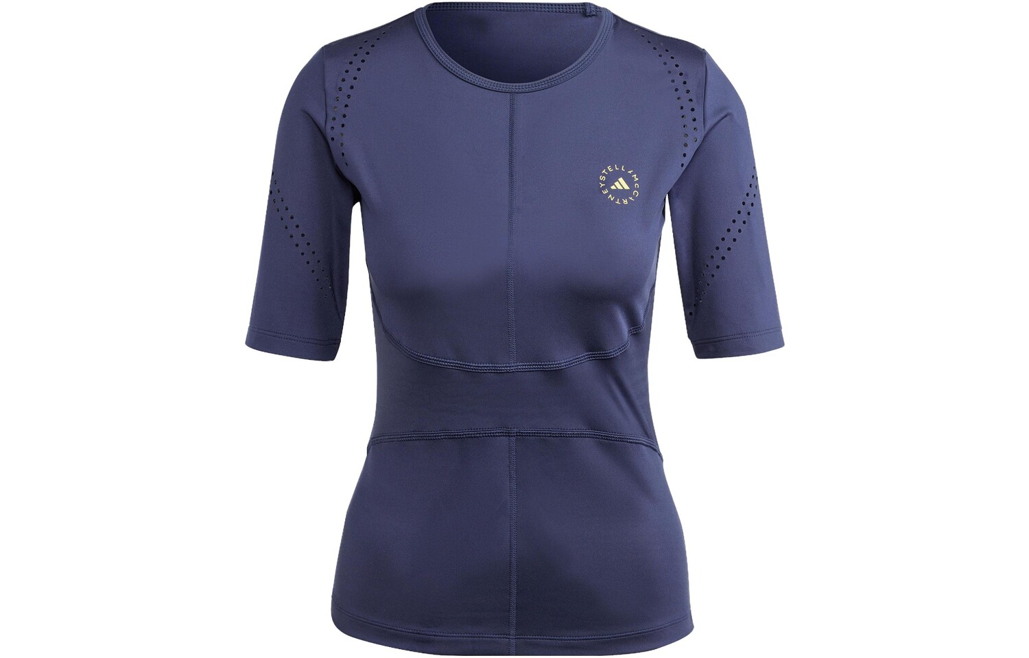 Stella Mccartney X Футболка женская темно-синяя Adidas
Stella Mccartney X Футболка женская темно-синяя Adidas