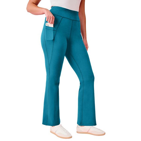 Женские йога-штаны plus size с боковыми карманами soft sculpt Roaman'S, Deep Teal
Женские йога-штаны plus size с боковыми карманами soft sculpt Roaman'S, Deep Teal