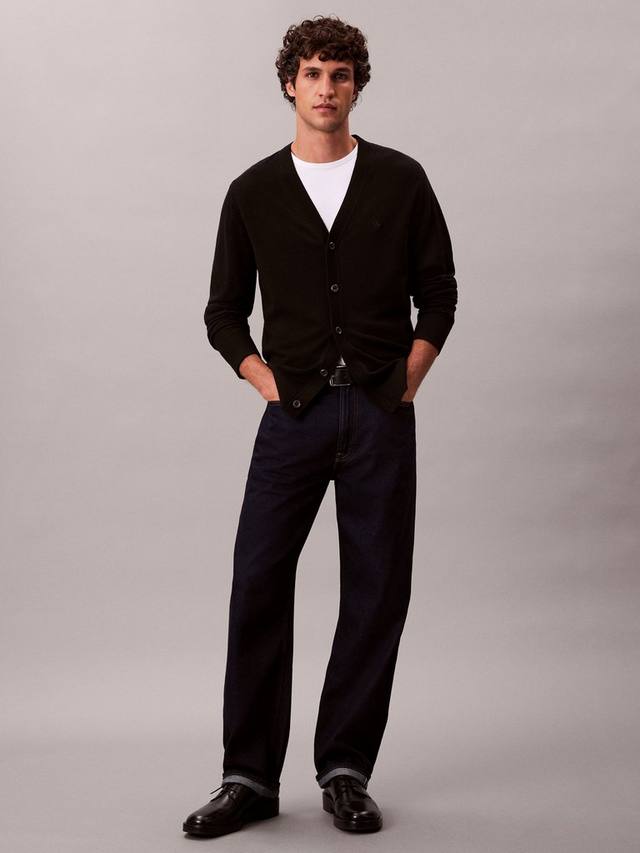 Кардиган из мериносовой шерсти Calvin Klein, Black
Кардиган из мериносовой шерсти Calvin Klein, Black