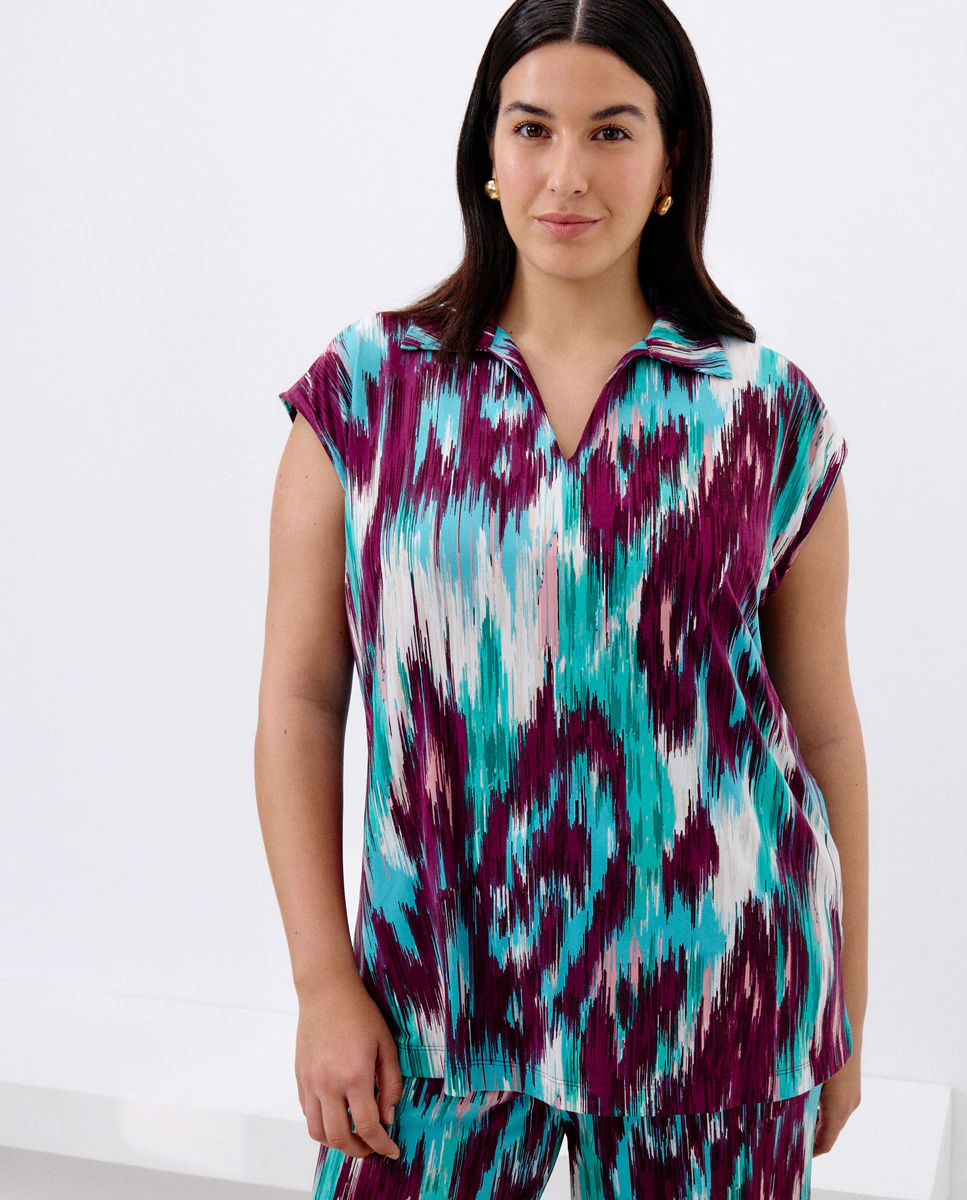 Женская футболка с принтом и V-образным вырезом Couchel, розовый
Женская футболка с принтом и V-образным вырезом Couchel, розовый