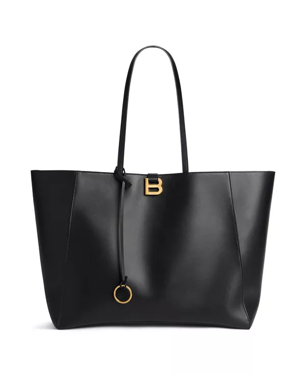 Мягкая сумка-шоппер Hourglass Balenciaga, черный
Мягкая сумка-шоппер Hourglass Balenciaga, черный