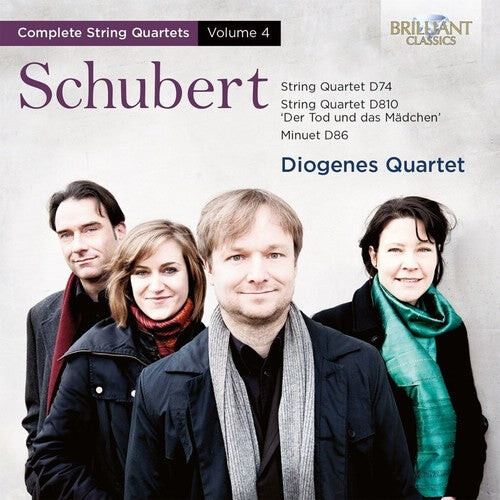 CD диск Schubert / Diogenes Quartet: String Quartets 4
CD диск Schubert / Diogenes Quartet: String Quartets 4