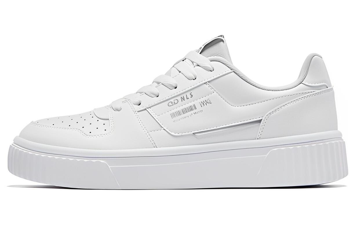 Кеды мужские, обувь для скейтбординга низкая белый Qiaodan
Кеды мужские, обувь для скейтбординга низкая белый Qiaodan