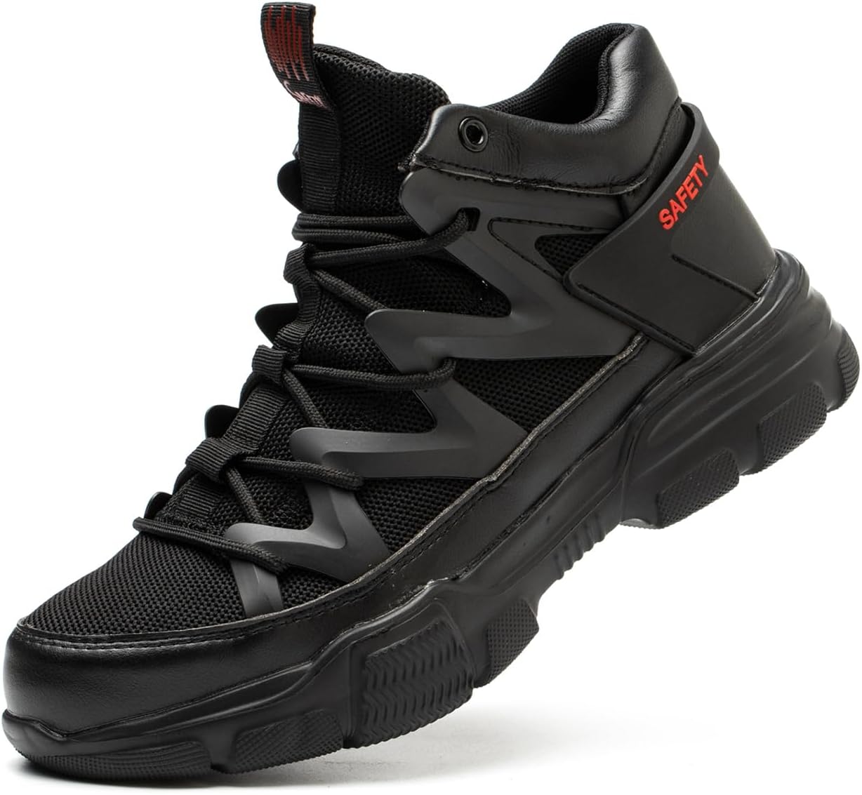 Стальные ботинки с защитным носком для мужчин и женщин, неразрушимые, легкие, удобные, туфли с защитой от скольжения и композитным носком Dovicowski, черный
Стальные ботинки с защитным носком для мужчин и женщин, неразрушимые, легкие, удобные, туфли с защитой от скольжения и композитным носком Dovicowski, черный