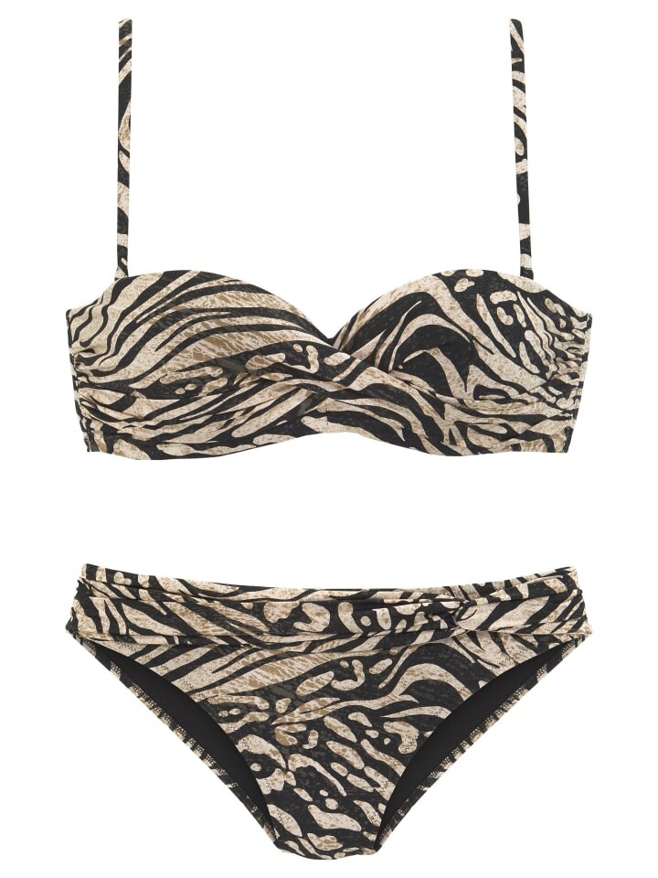 Комплект бикини Bruno Banani, цвет braun/bedruckt
Комплект бикини Bruno Banani, цвет braun/bedruckt