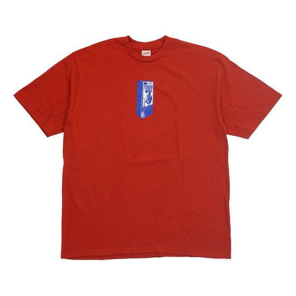 Футболка fw18 payphone tee red public phone printing short sleeve Supreme, красный
Футболка fw18 payphone tee red public phone printing short sleeve Supreme, красный