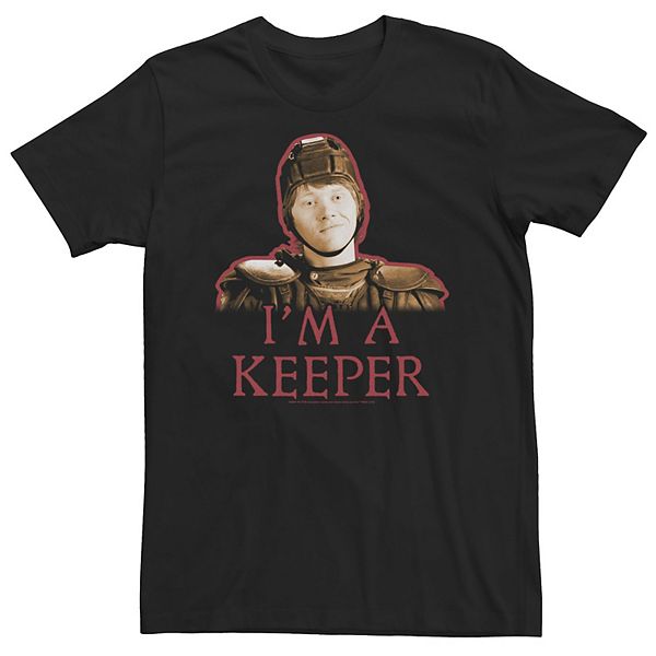 Футболка с портретом Рона Уизли Big & Tall I'm a Keeper Harry Potter
Футболка с портретом Рона Уизли Big & Tall I'm a Keeper Harry Potter