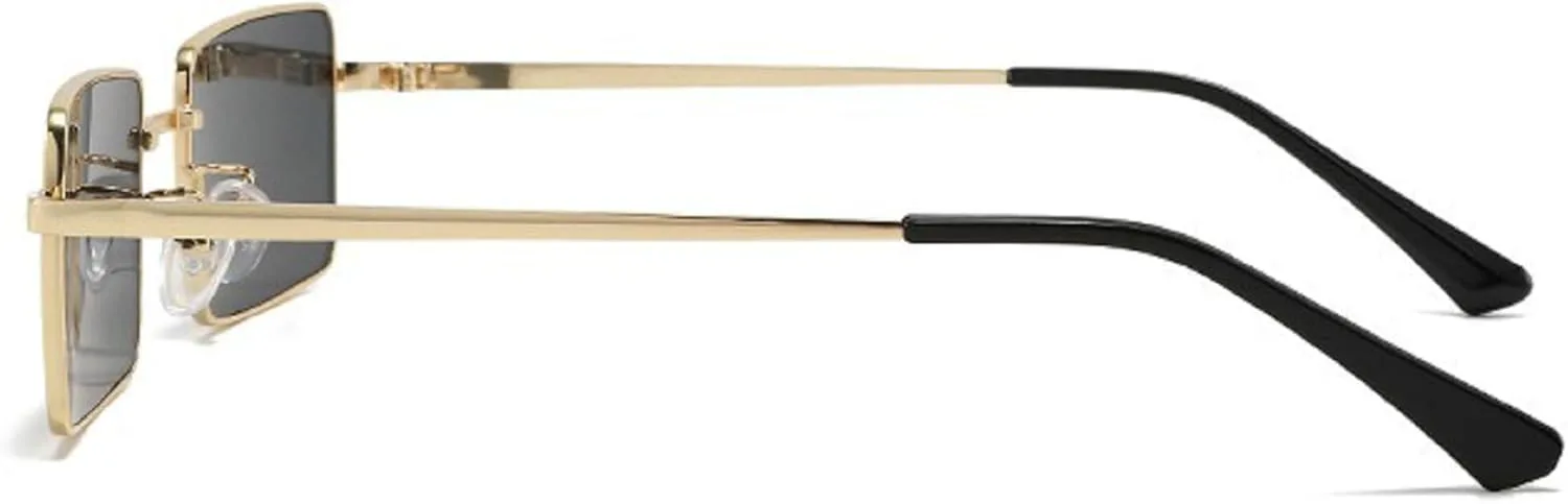 Солнцезащитные очки в стиле ретро, квадратные, для женщин и мужчин, 90-е годы, маленькая, модная металлическая оправа, защита от ультрафиолета UV400 mincl, C1
Солнцезащитные очки в стиле ретро, квадратные, для женщин и мужчин, 90-е годы, маленькая, модная металлическая оправа, защита от ультрафиолета UV400 mincl, C1