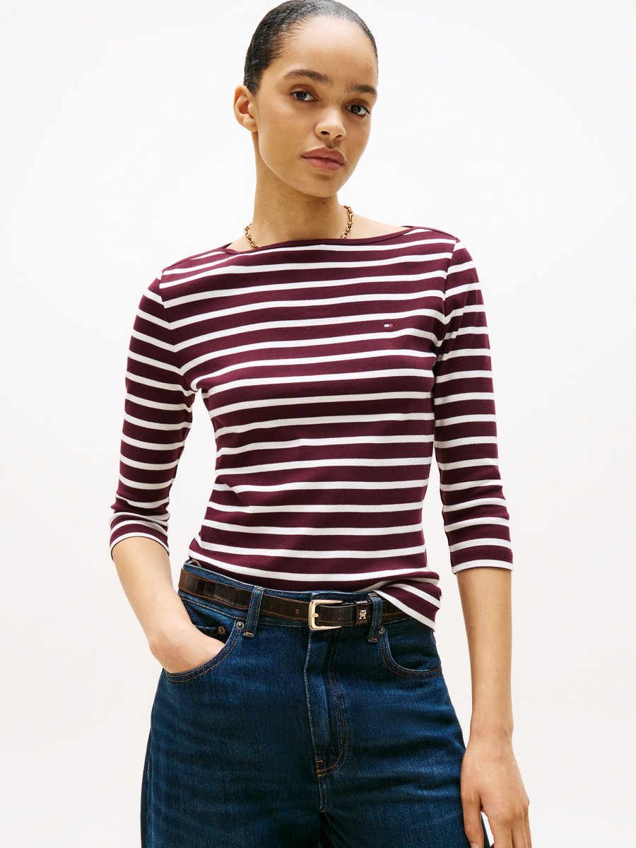 Топ Tommy Hilfiger NEW CODY SLIM BOAT, Deep Burgundy/Ecru/Red
Топ Tommy Hilfiger NEW CODY SLIM BOAT, Deep Burgundy/Ecru/Red