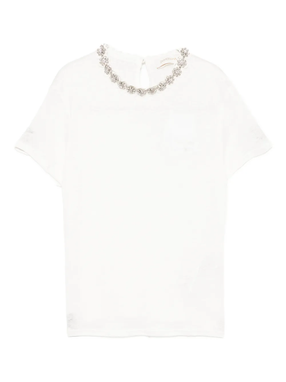 Футболка, украшенная кристаллами Zimmermann, белый
Футболка, украшенная кристаллами Zimmermann, белый