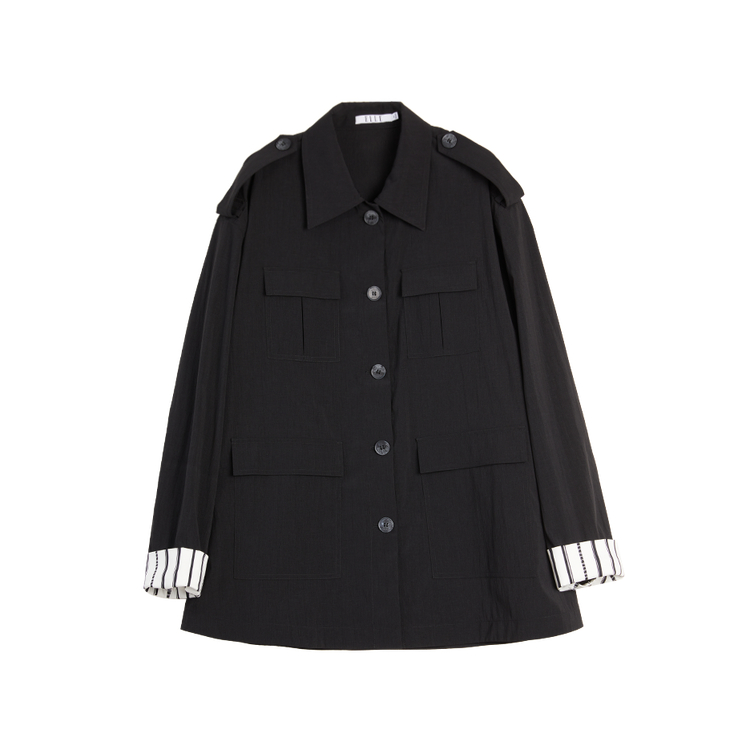 ELLE Короткое пальто Women's Black Lapel Moderate
ELLE Короткое пальто Women's Black Lapel Moderate