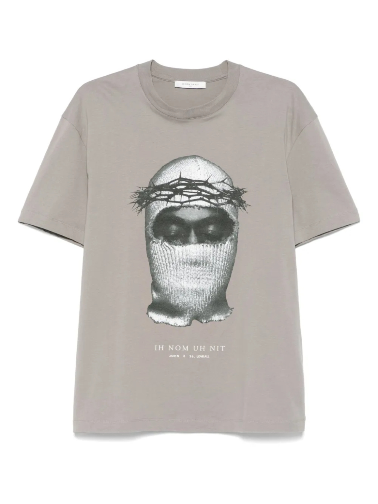 Ih Nom Uh Nit футболка с принтом, серый
Ih Nom Uh Nit футболка с принтом, серый