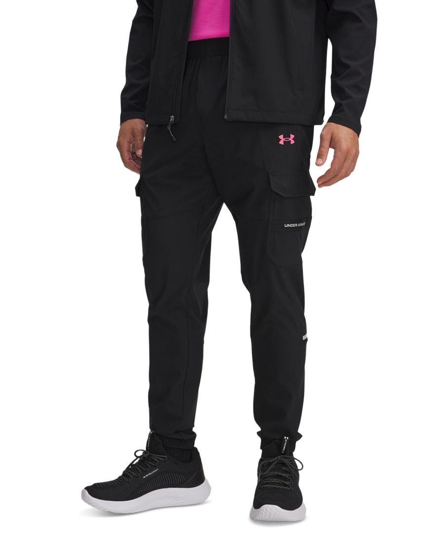 Мужские брюки прямого кроя без шнурков Under Armour, Black/Super pink
Мужские брюки прямого кроя без шнурков Under Armour, Black/Super pink