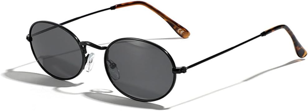 Классические ретро-солнцезащитные очки в овальной металлической оправе для женщин, модные желто-фиолетовые оттенки, защита от ультрафиолета UV400, трендовые солнцезащитные очки для мужчин TKKTLLT, Black Gray
Классические ретро-солнцезащитные очки в овальной металлической оправе для женщин, модные желто-фиолетовые оттенки, защита от ультрафиолета UV400, трендовые солнцезащитные очки для мужчин TKKTLLT, Black Gray