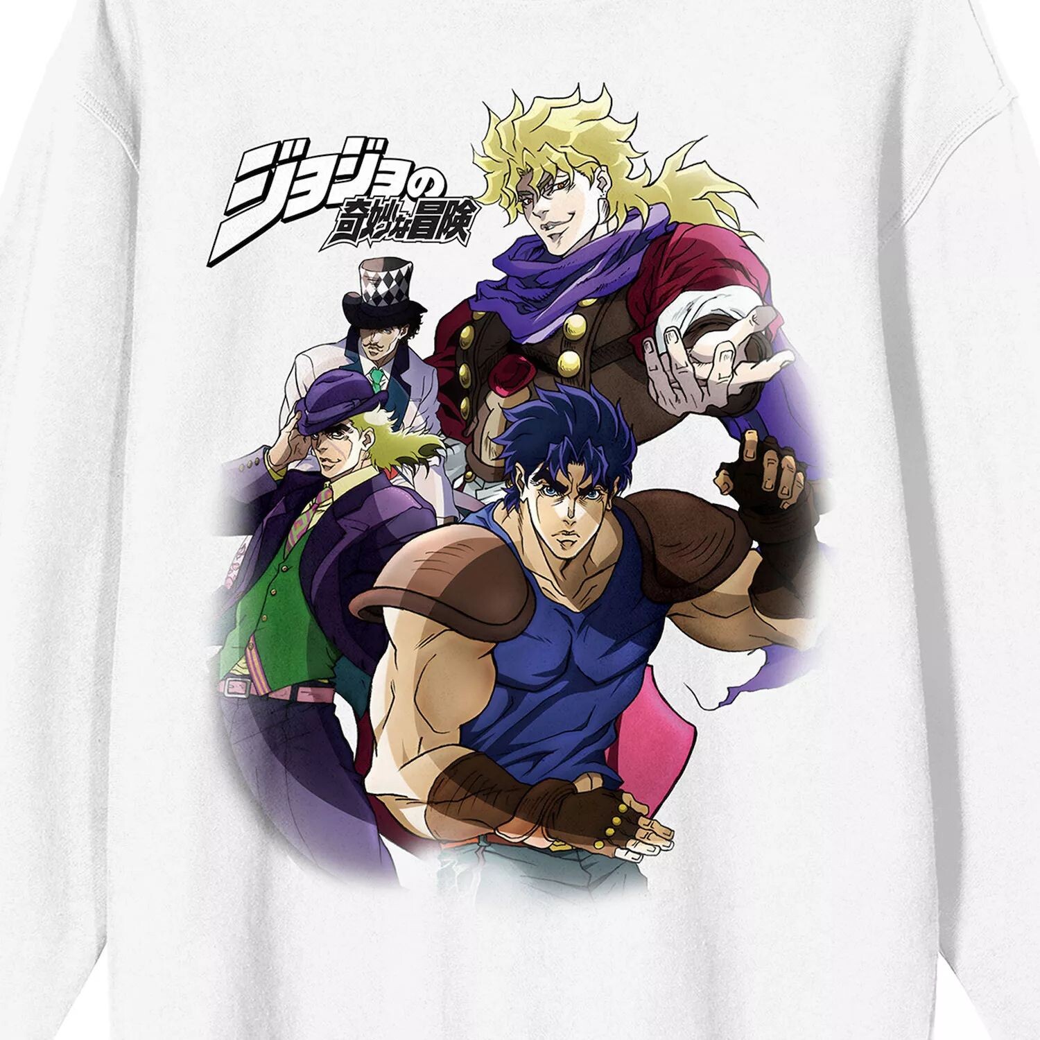 Мужская футболка с длинными рукавами и рисунком Jojo's Bizarre Adventure Licensed Character
Мужская футболка с длинными рукавами и рисунком Jojo's Bizarre Adventure Licensed Character