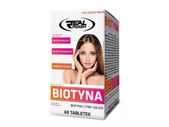 Real Pharm, Биотин, 60 таб.
Real Pharm, Биотин, 60 таб.