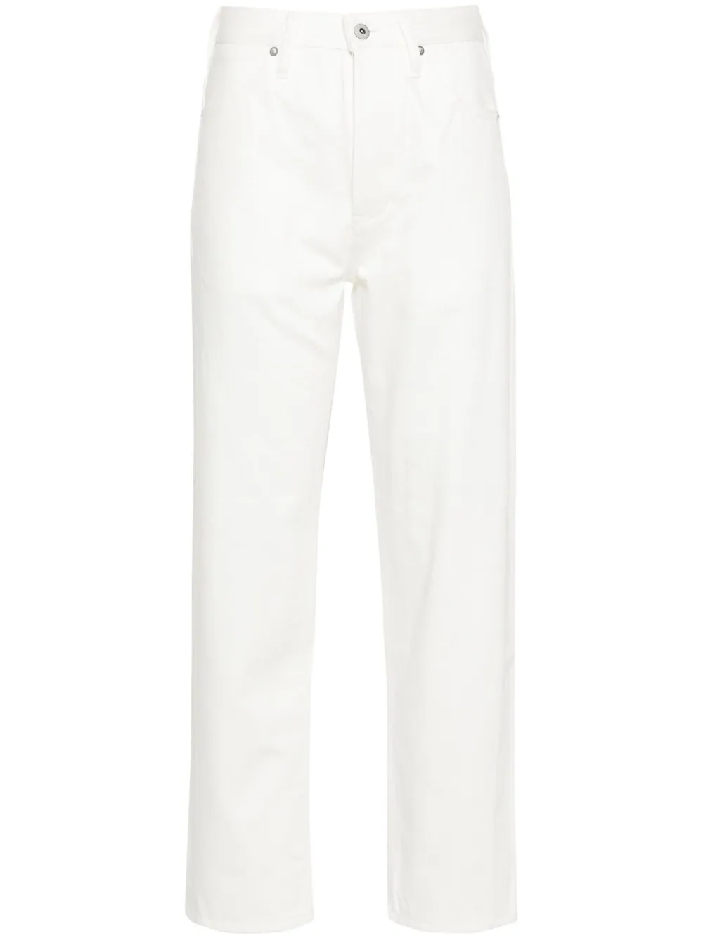 Прямые джинсы средней посадки JIL SANDER, белый
Прямые джинсы средней посадки JIL SANDER, белый