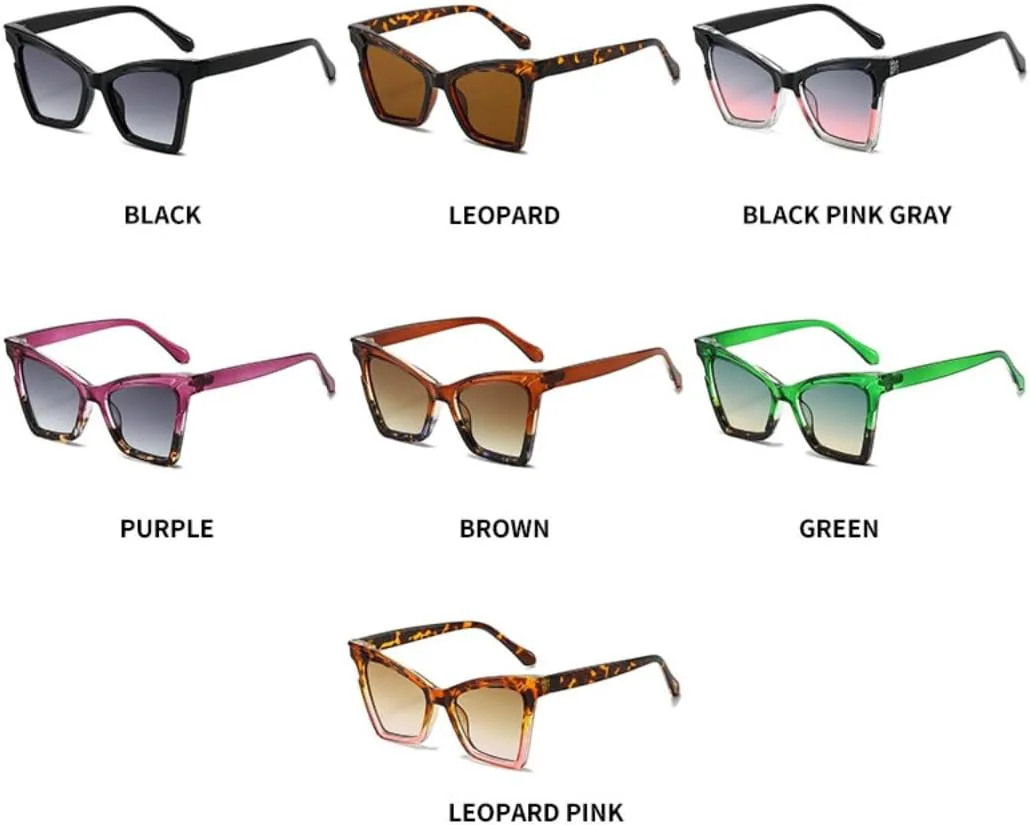 Солнцезащитные очки для мужчин и женщин - защита UV400 - градиентные линзы "кошачий глаз" для занятий спортом на открытом воздухе и вождения DSVIGF, Purple
Солнцезащитные очки для мужчин и женщин - защита UV400 - градиентные линзы "кошачий глаз" для занятий спортом на открытом воздухе и вождения DSVIGF, Purple