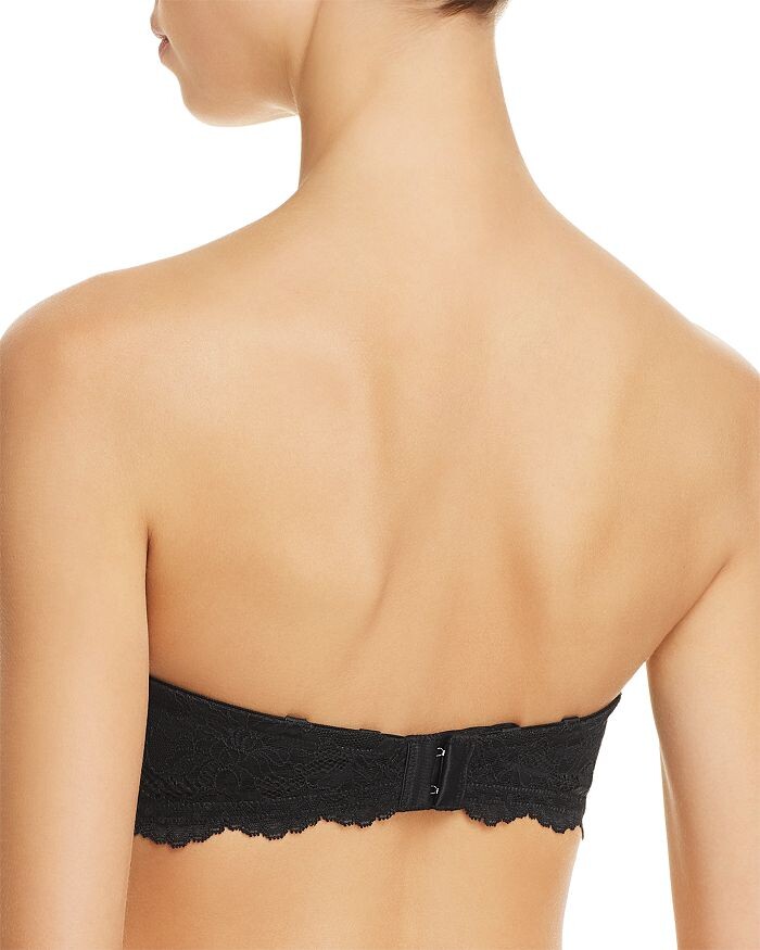 On Gossamer Красивый базовый многоцелевой бюстгальтер без бретелек, черный 
On Gossamer Красивый базовый многоцелевой бюстгальтер без бретелек, черный