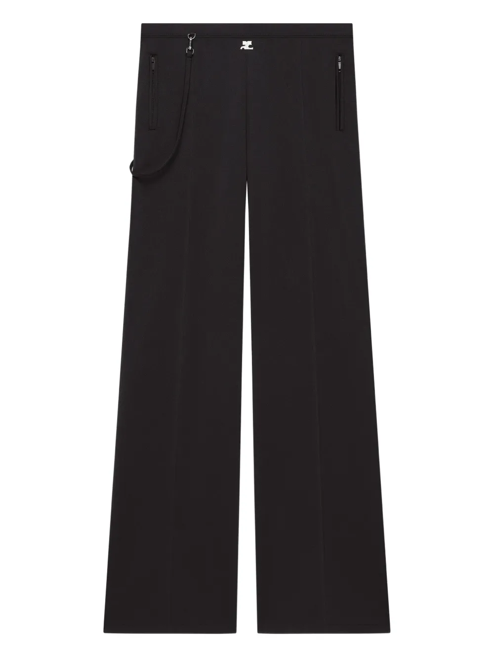 Спортивные брюки с ремешками Courrèges, черный
Спортивные брюки с ремешками Courrèges, черный