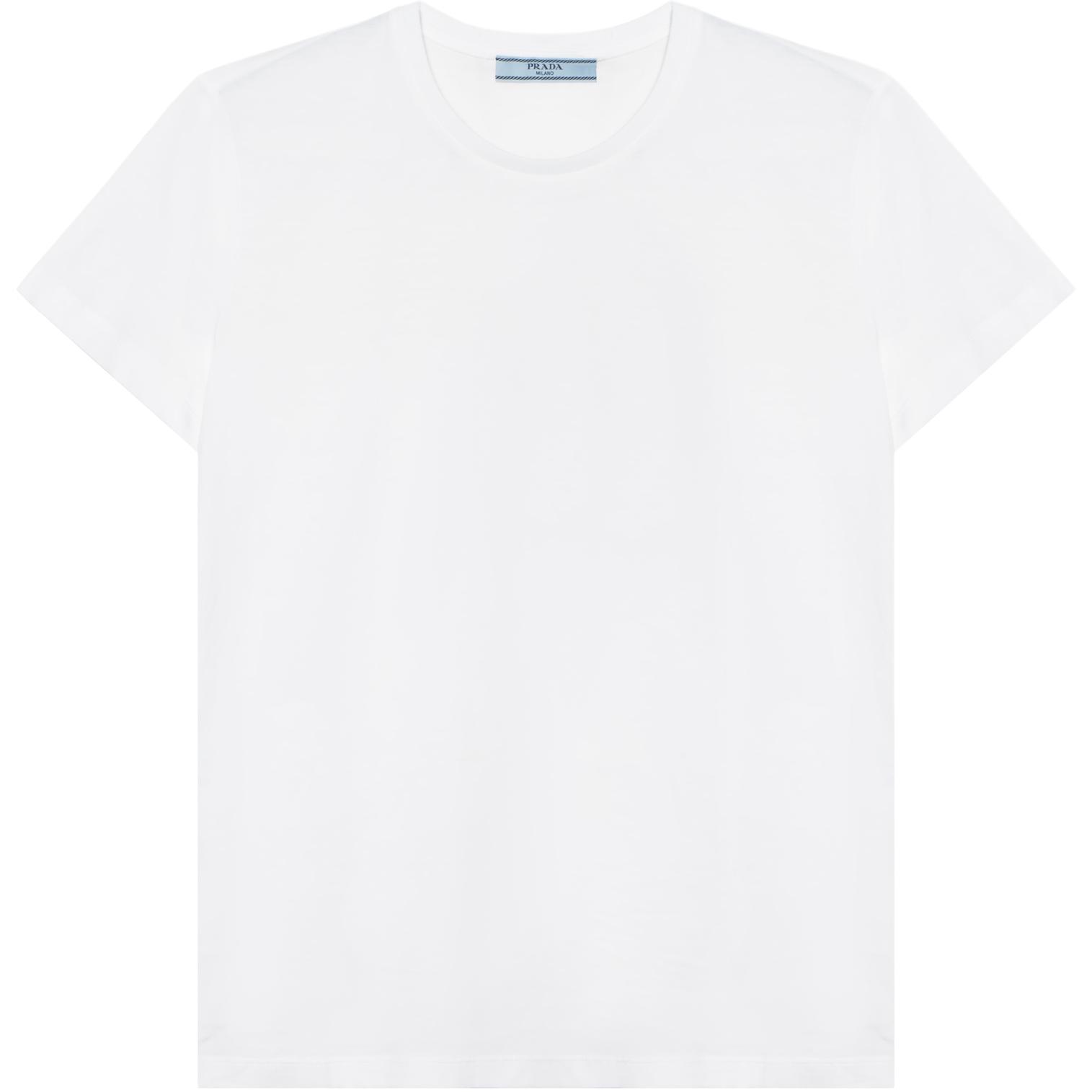 PRADA Обычная футболка женская белая, Белый, PRADA Обычная футболка женская белая
PRADA Обычная футболка женская белая, Белый, PRADA Обычная футболка женская белая