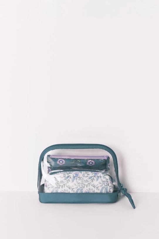 Косметичка из 3-х предметов Women'Secret, бирюзовый
Косметичка из 3-х предметов Women'Secret, бирюзовый