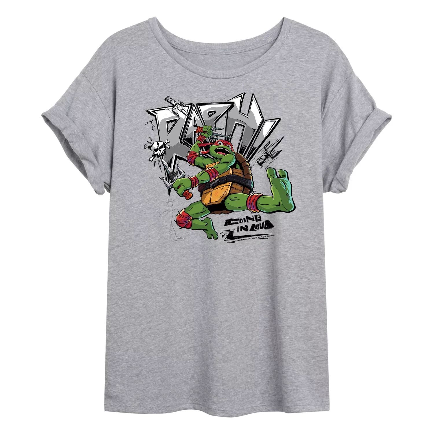 Детская футболка с струящимся рисунком TMNT Teenage Mutant Ninja Turtles Mutant Mayhem Raph Licensed Character, серый
Детская футболка с струящимся рисунком TMNT Teenage Mutant Ninja Turtles Mutant Mayhem Raph Licensed Character, серый