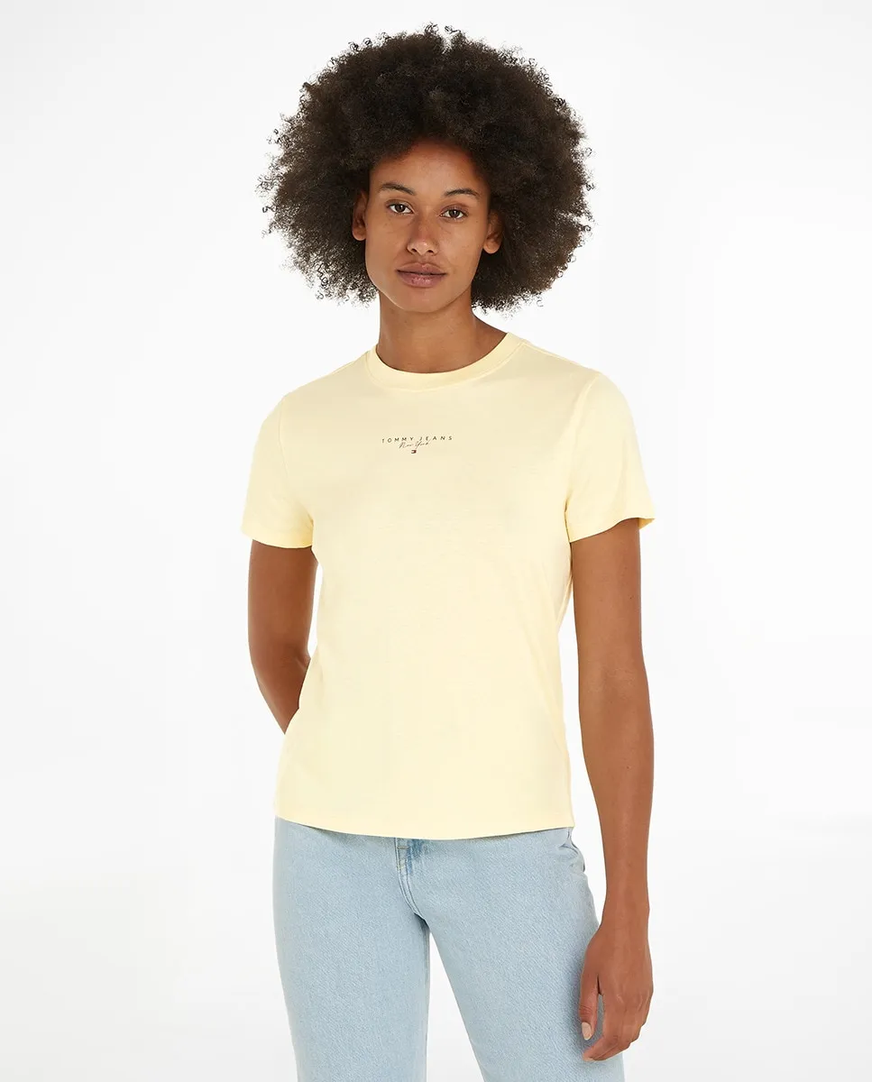 Женская футболка с короткими рукавами, прямого кроя Tommy Jeans, жёлтый
Женская футболка с короткими рукавами, прямого кроя Tommy Jeans, жёлтый