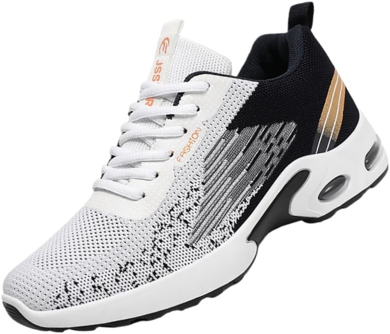 Мужские спортивные кроссовки, с амортизирующими стельками, легкие и удобные, дышащая сетка, модные и повседневные спортивные и фитнес кроссовки Fmshi, черный
Мужские спортивные кроссовки, с амортизирующими стельками, легкие и удобные, дышащая сетка, модные и повседневные спортивные и фитнес кроссовки Fmshi, черный