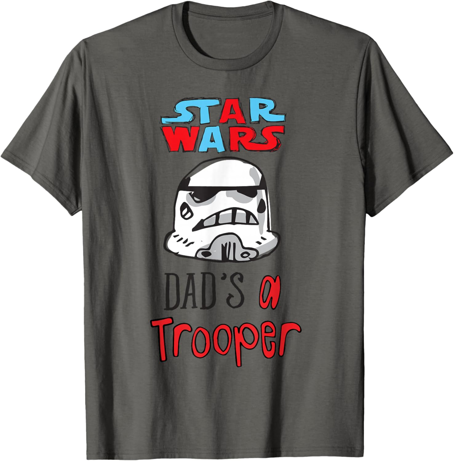 Футболка Star Wars Cute Stormtrooper Dad's a Trooper, серая
Футболка Star Wars Cute Stormtrooper Dad's a Trooper, серая