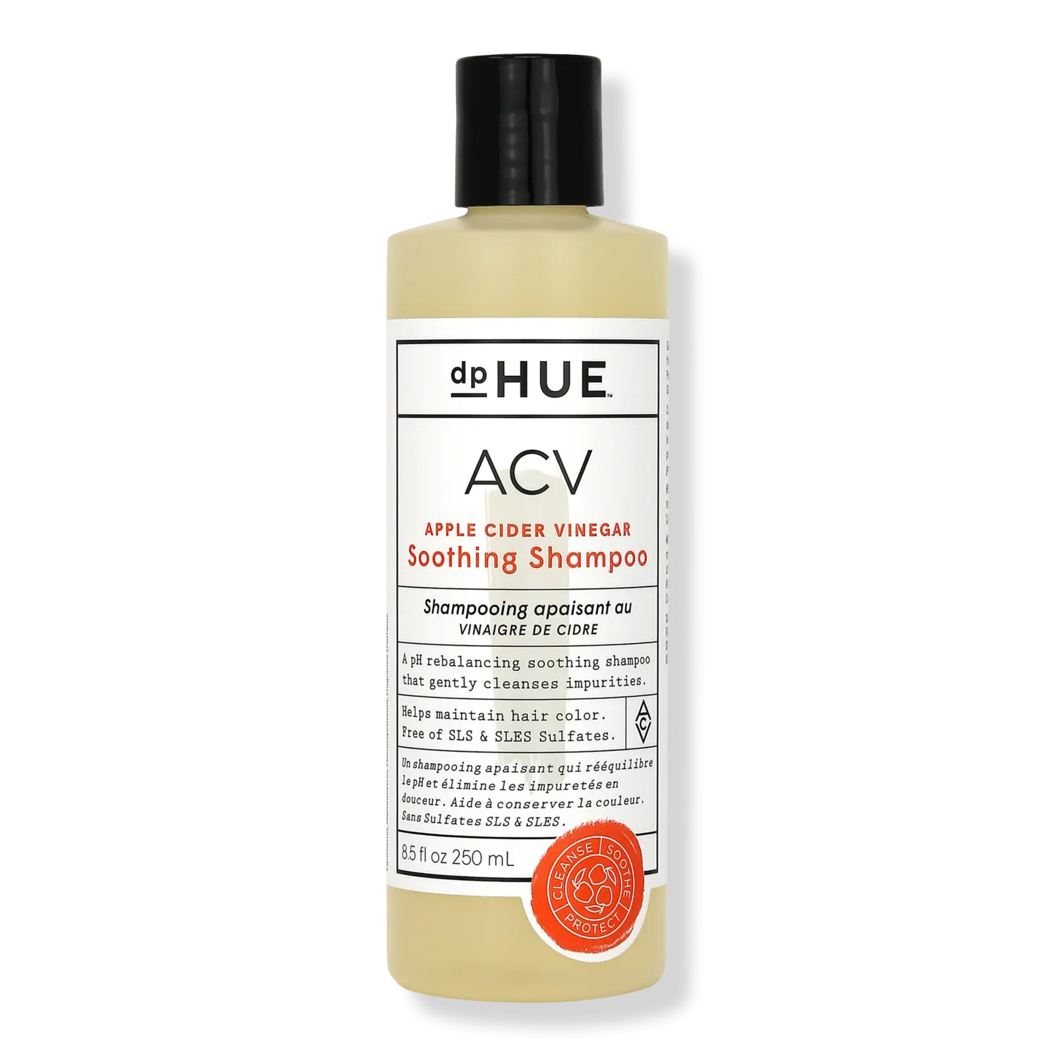 Успокаивающий шампунь с яблочным уксусом dpHUE
Успокаивающий шампунь с яблочным уксусом dpHUE
